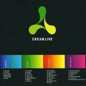 Cream Live 1 Album Cover