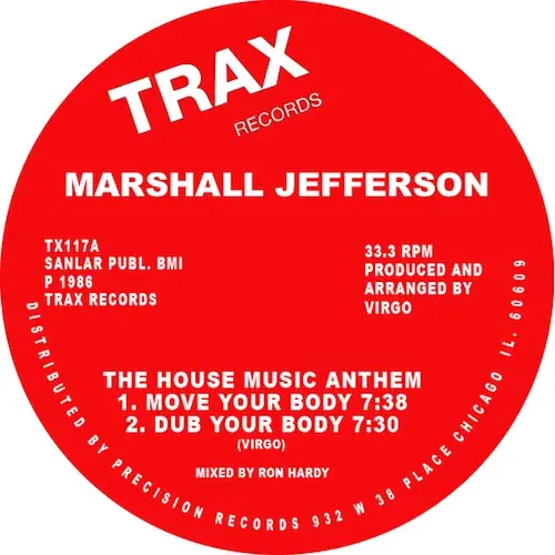 The house music Anthem - Marshall Jefferson