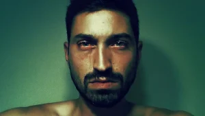 Man with tear down this face