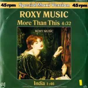 More than This - Roxy Music - Music Cover