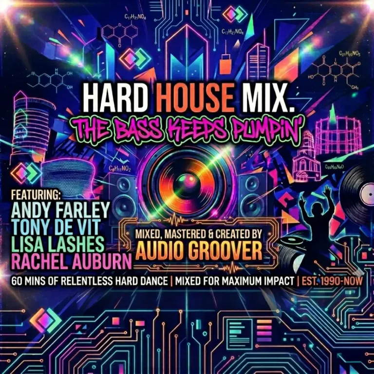 Bass Keeps Pumpin Hard House Mix artwork by Audio Groover